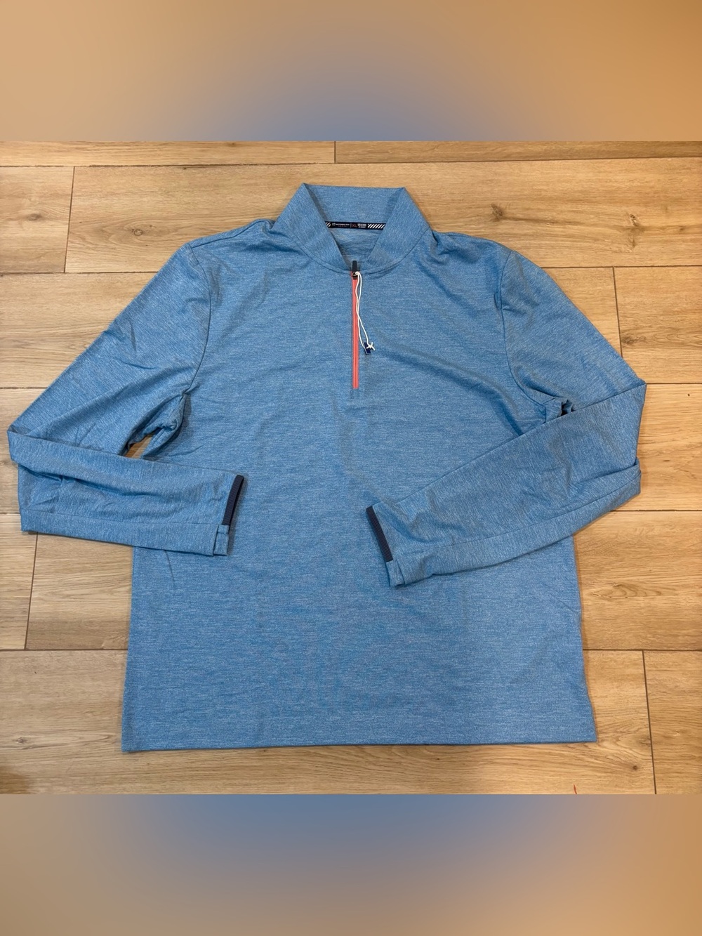 Southern Tide Tide to Trail 1/4 Zip Pullover XL Blue Solid NWOT